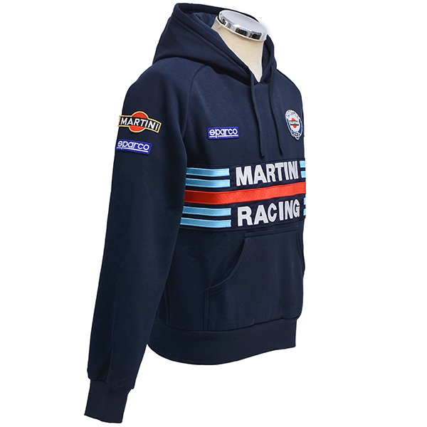 MARTINI RACING Official Hooded Felpa(Navy) by Sparco