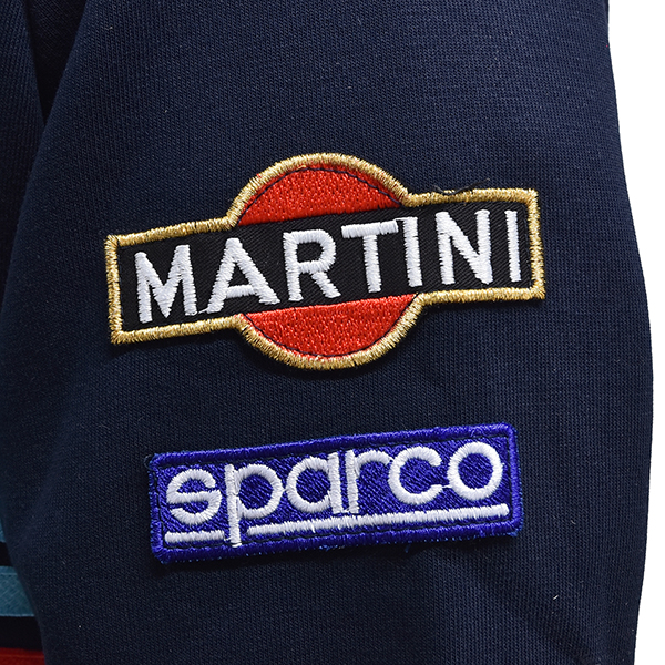 MARTINI RACING Official Hooded Felpa(Navy) by Sparco