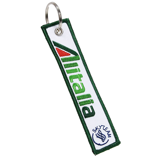 ALITALIA Official Fabric Keyring