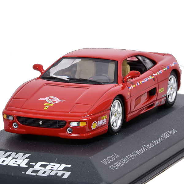 1/43 Ferrari F355 GTB 97 Word Tour Japan Around the world Model