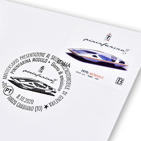 Pininfarina90 Anni Memorial Stamp &Post Card