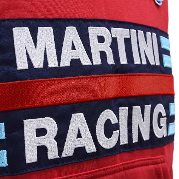 MARTINI RACING Official Hooded Felpa(Red) by Sparco