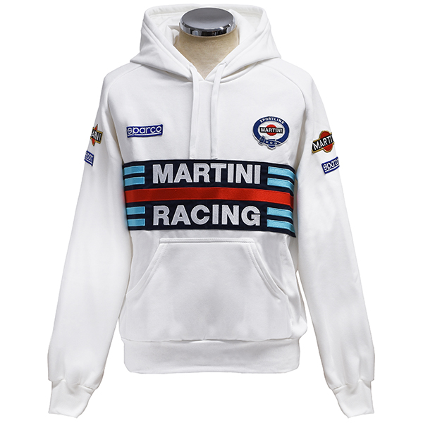 MARTINI RACING Official Hooded Felpa(White) by Sparco<br><font size=-1 color=red>03/16到着</font>