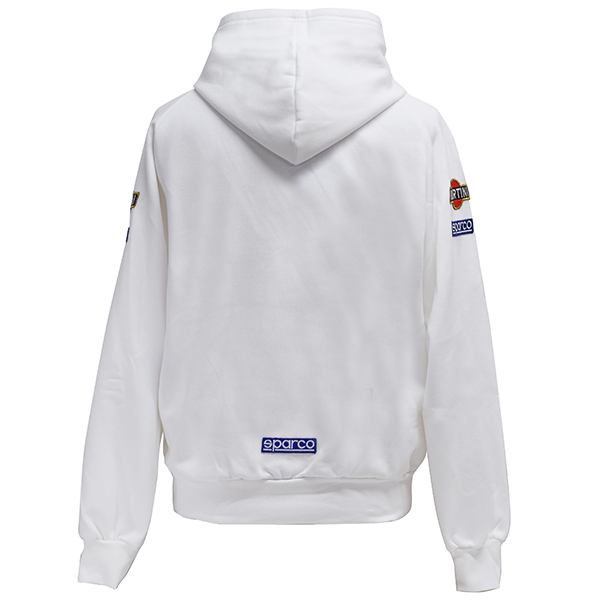 MARTINI RACING Official Hooded Felpa(White) by Sparco