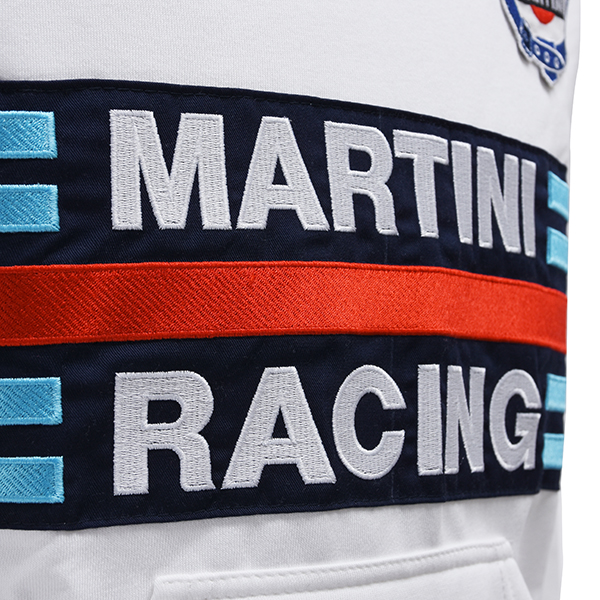 MARTINI RACING Official Hooded Felpa(White) by Sparco