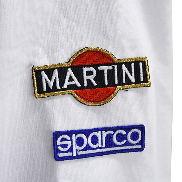 MARTINI RACING Official Hooded Felpa(White) by Sparco