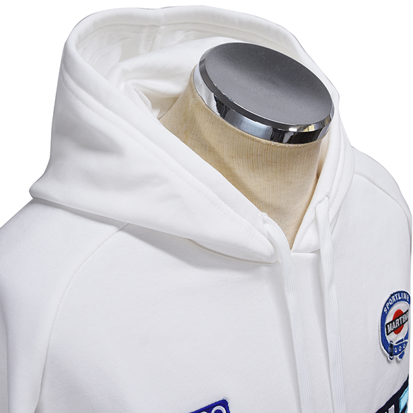 MARTINI RACING Official Hooded Felpa(White) by Sparco