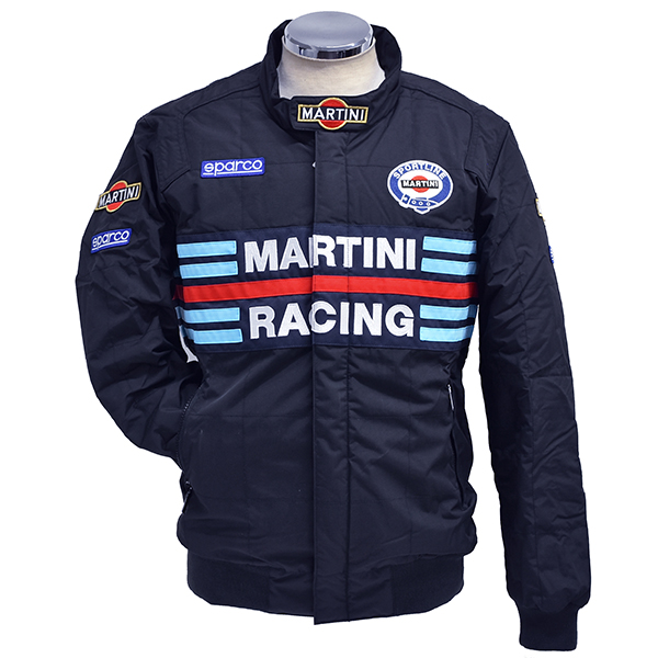 MARTINI RACING Official Bomber Jacket by Sparco(Navy)