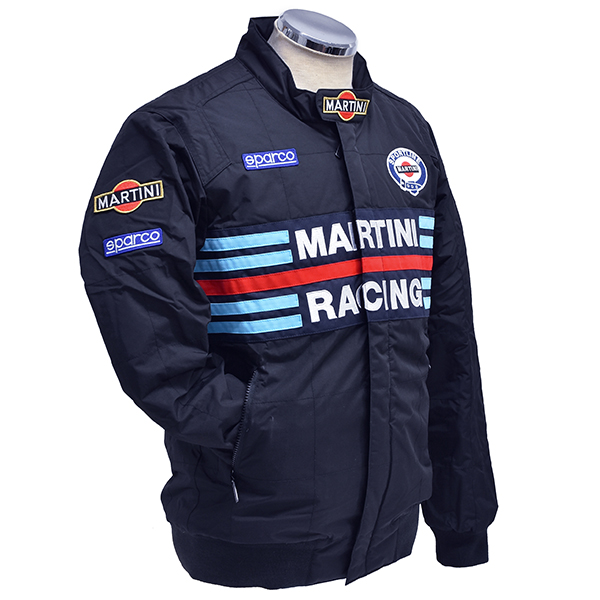 MARTINI RACING Official Bomber Jacket by Sparco(Navy)