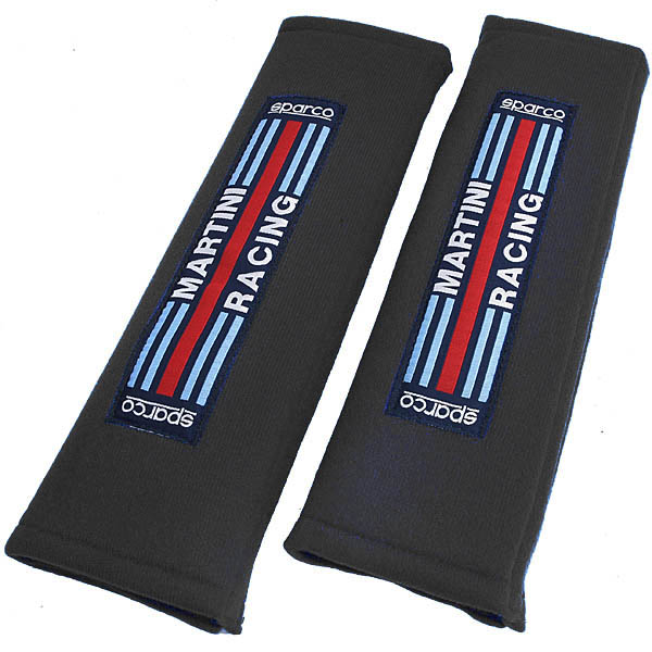 MARTINI RACING Official Schoulder Pad(3 inc)/Black by Sparco