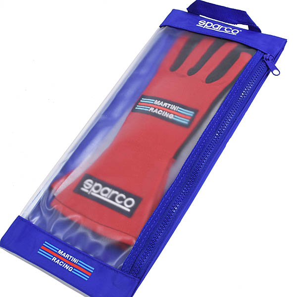 MARTINI RACING Official Racing Gloves/(Red) by Sparco