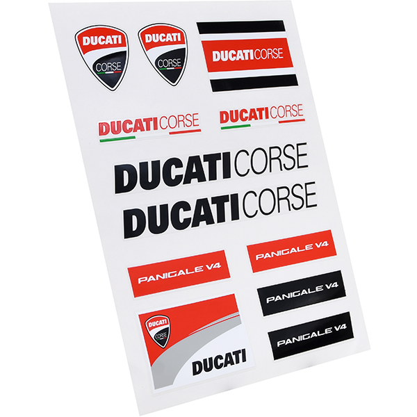 DUCATI Official Sticker Set-DUCATI CORSE3-