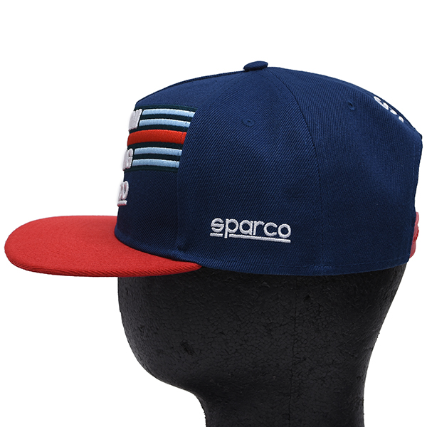 MARTINI RACING Flat Visor Cap by Sparco