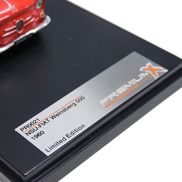 1/43 FIAT500 NSU Weinsberg Miniature Model-1960-(Red)
