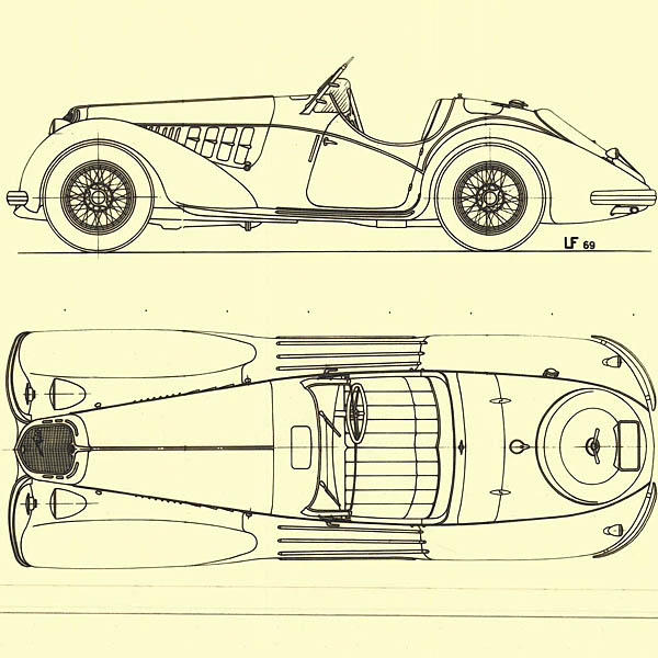 Alfa Romeo 8C 2900B Touring Spider 1937 ͽۿ