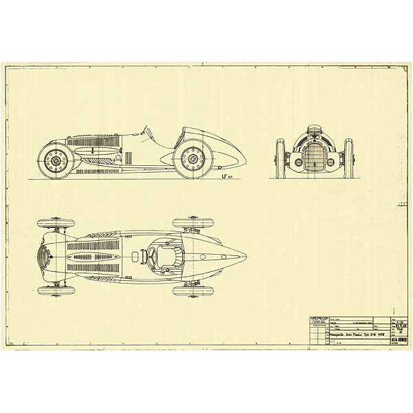 Alfa Romeo Monopost Gran Premio Tipo316 1938ͽۿ