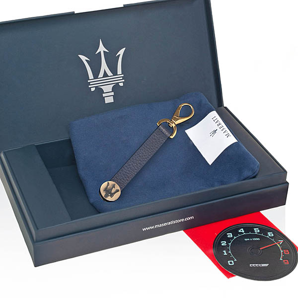 MASERATI純正トライデントキーリング(ブルー)