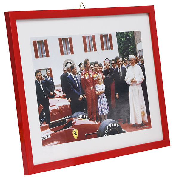 M.Alboreto/G.Berger Photo with Frame by Enzo Giovanelli 