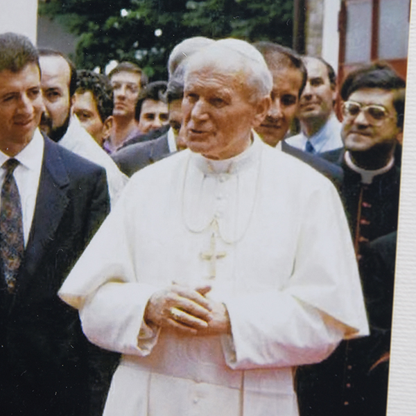 M.Alboreto/G.Berger Photo with Frame by Enzo Giovanelli 