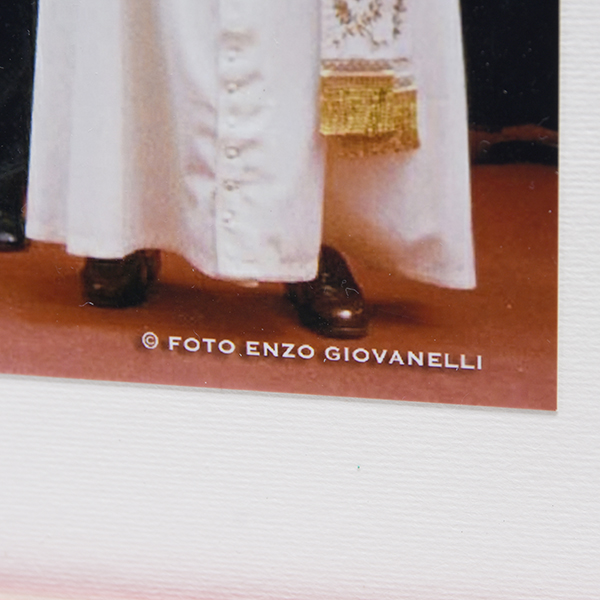 M.Alboreto/G.Berger Photo with Frame by Enzo Giovanelli 