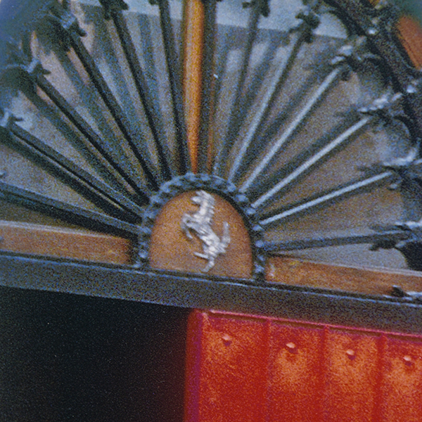 Enzo Ferrari Photo with Frame-1983- by Enzo Giovanelli 