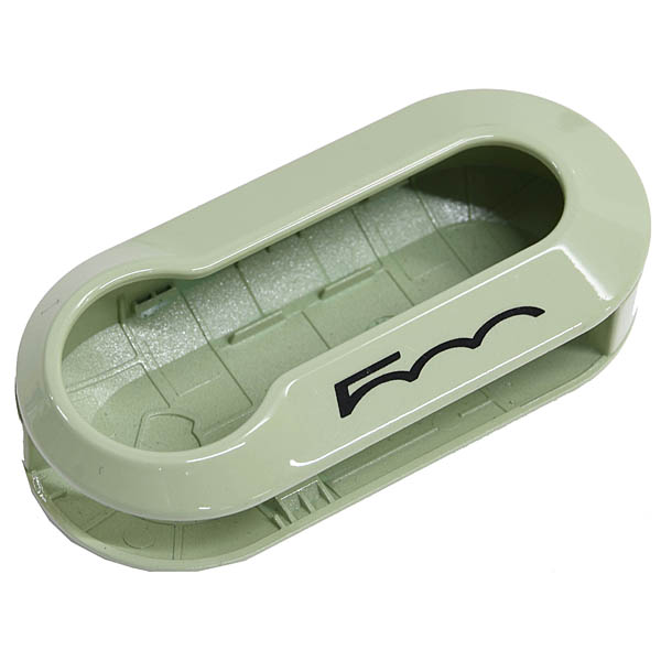 FIAT 500 Key Cover(Opal Green)Logo Black