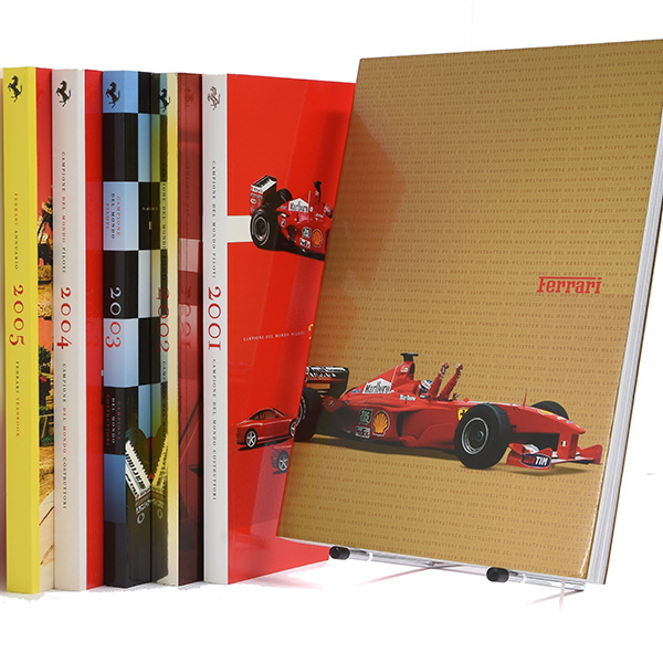 Ferrari Year Book 2000-2005 Set of 6 Book .