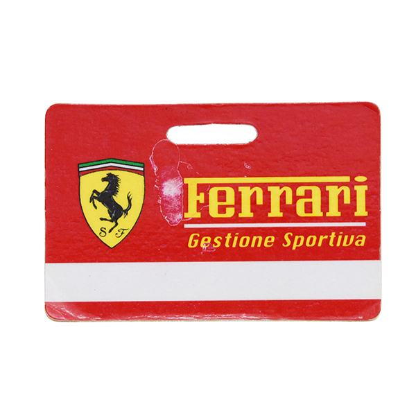 Ferrari純正Gestione Sportivaバッグタグ