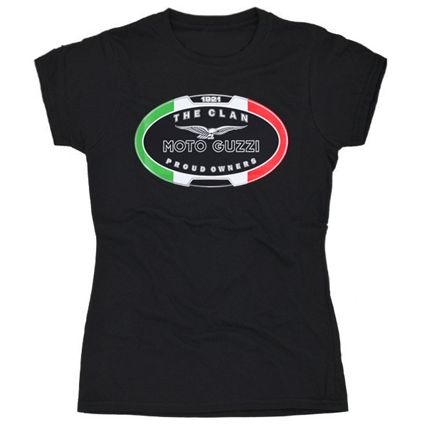 Moto Guzzi Official T-Shirts-THE CLAN PROUD- for Women