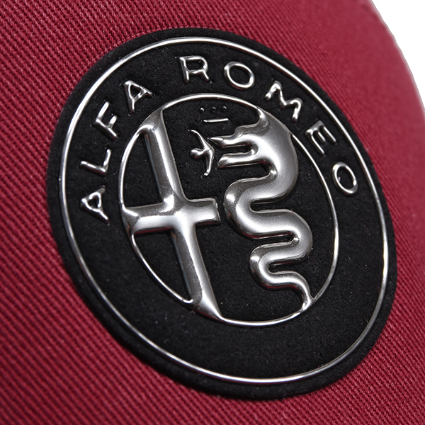 Alfa Romeo Official 110anni Emblem Baseball Cap(Red)