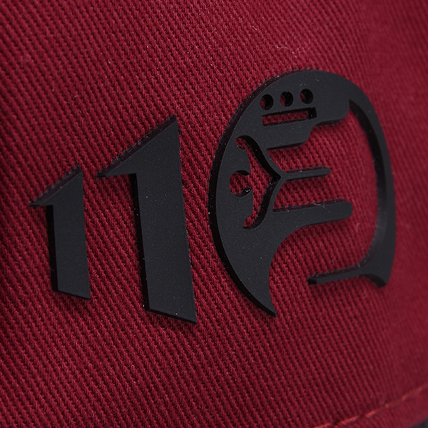 Alfa Romeo Official 110anni Emblem Baseball Cap(Red)