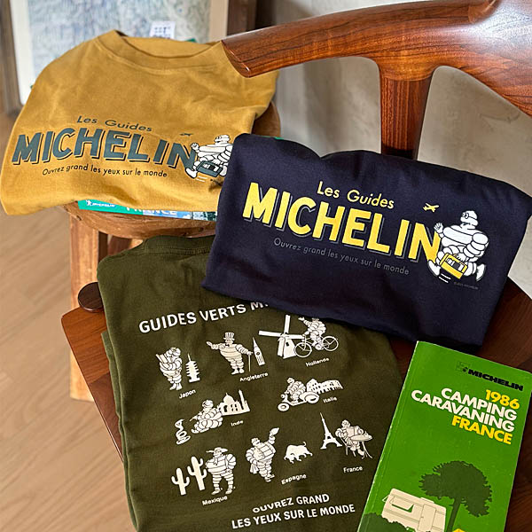 MICHELIN Official T-Shirts -Travel-(Navy)