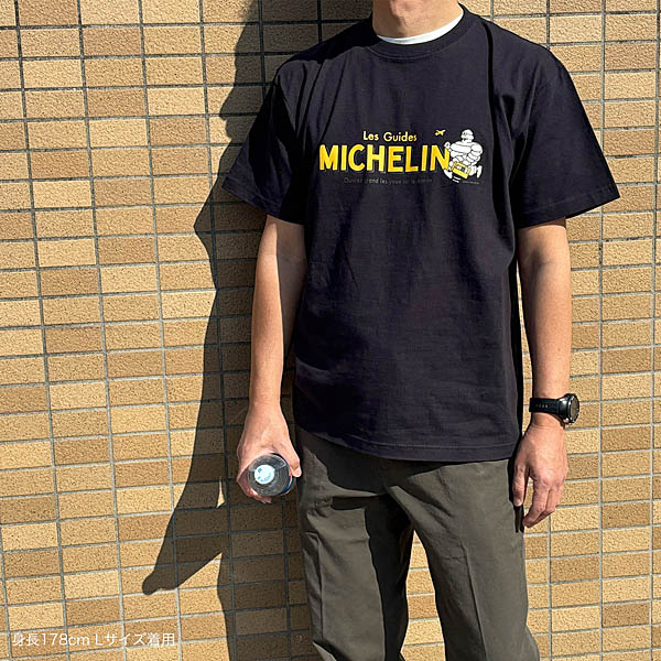 MICHELIN Official T-Shirts -Travel-(Navy)