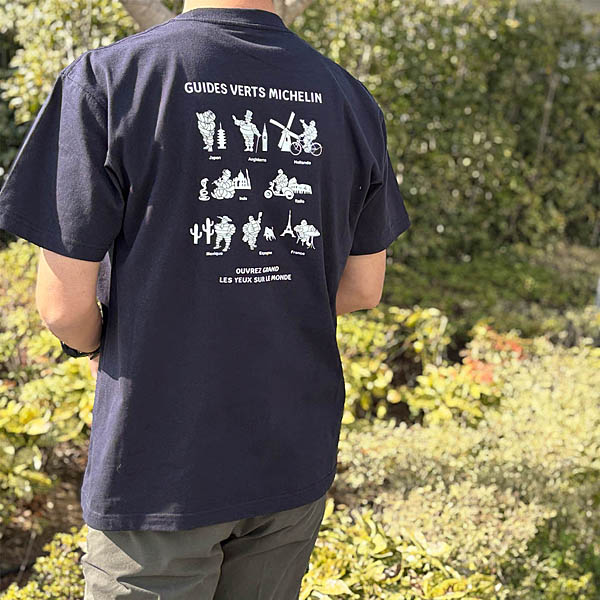 MICHELIN Official T-Shirts -Travel-(Navy)