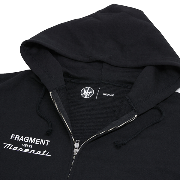 MASERATI Fragment Design Collaboration Zip Up Felpa(LOGO)