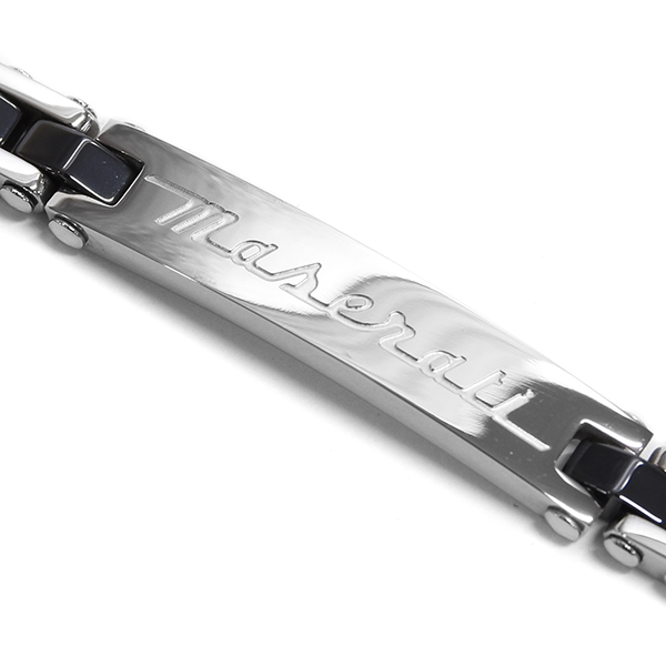 MASERATI Genuine Stainless Steel/Ceramic Bracelet (JM220ASR06)