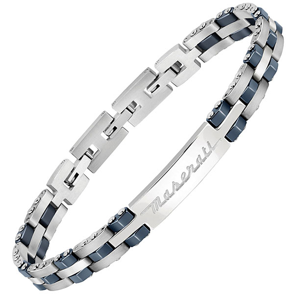 MASERATI Official Stainless Steel/Ceramic Bracelet (JM220ASR01)