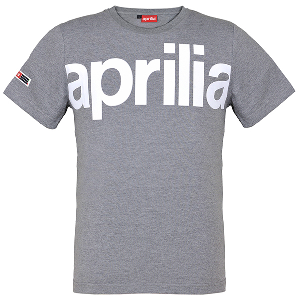 Aprilia Official Life Style T-Shirts(Gray)