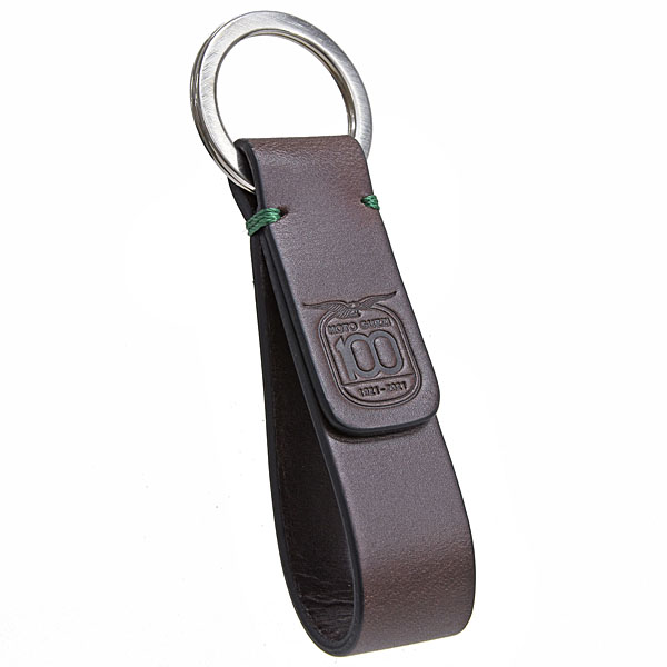 Moto Guzzi 100th Anniversary Leather Keyring