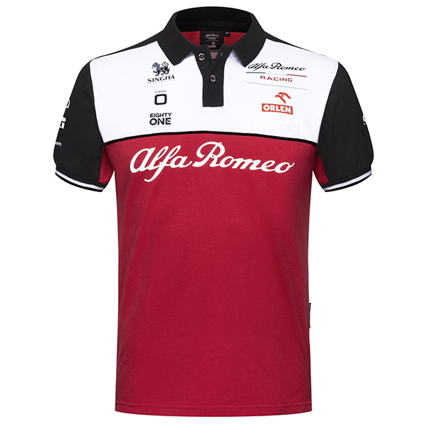 Alfa Romeo RACING ORLEN 2021 Official Team Polo Shirts