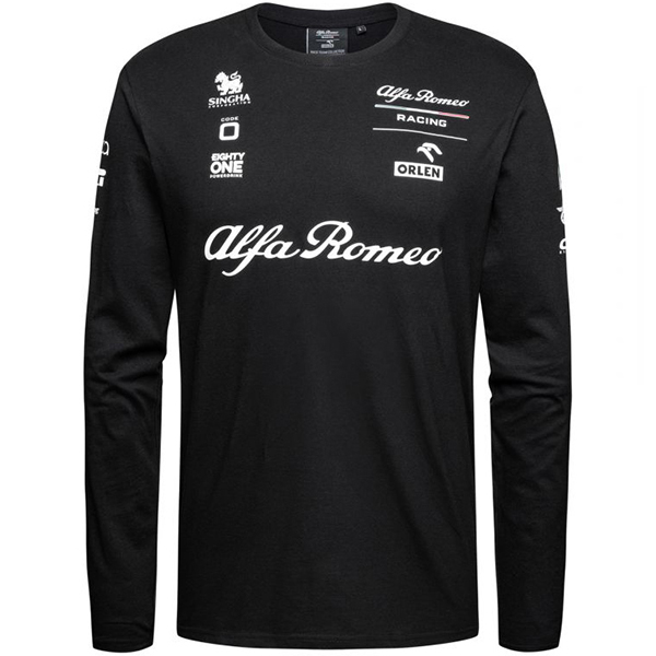 Alfa Romeo RACING ORLEN 2021 Official Essential T-Shirts(Long Sleeves)