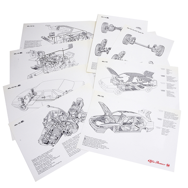 Alfa Romeo 155 Press Kit