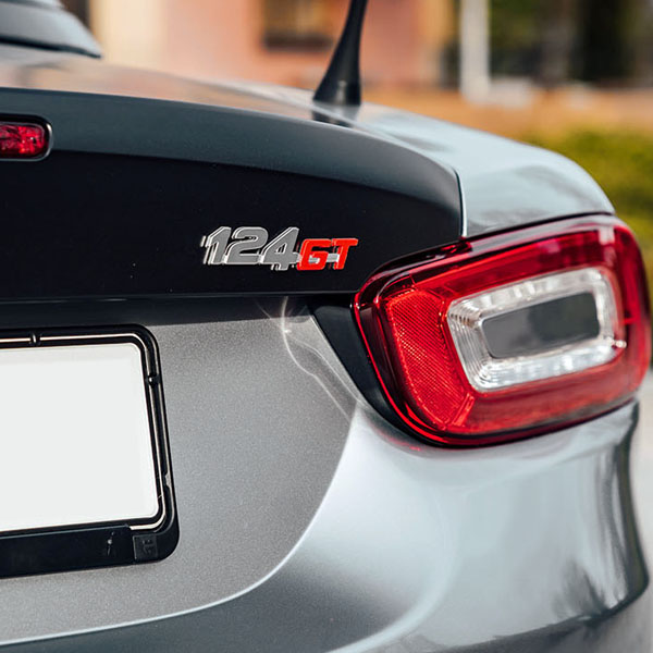 ABARTH Genuine 124GT Rear Logo Emblem