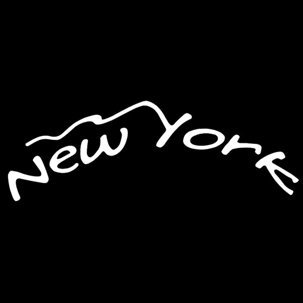 FIAT Genuine 500 New York Decal Kit (WHITE)
