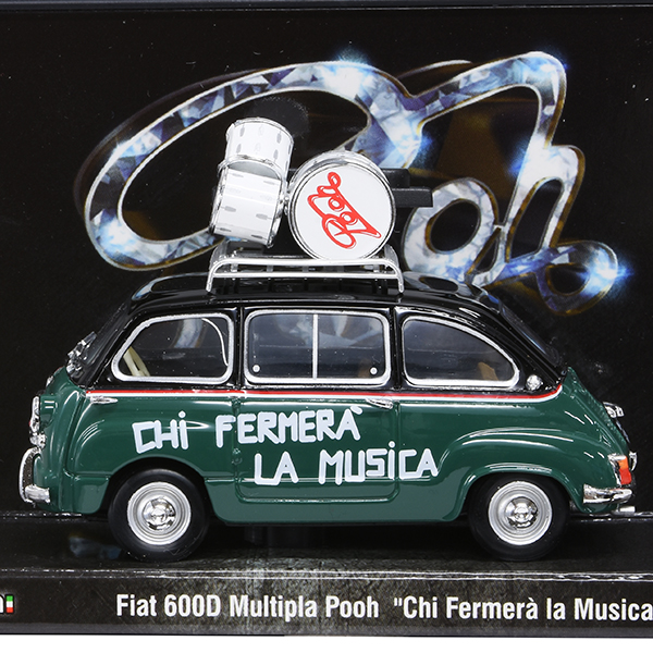 1/43 FIAT 600D Multipla Miniature Model-Pooh 50 Anni 1966-2016-