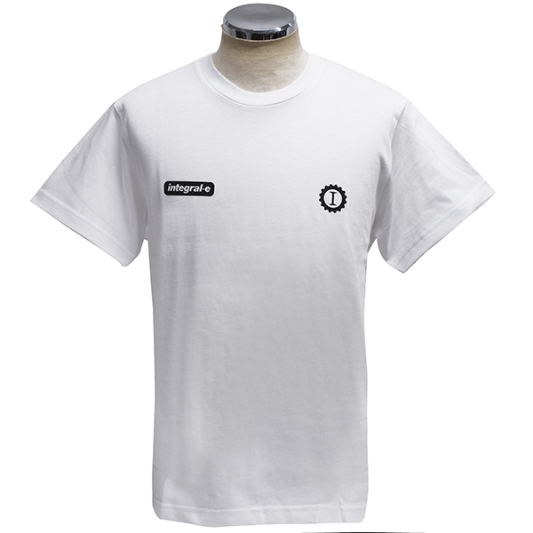 Garage ItaliaオフィシャルFIAT PANDA integral-eグラフィックTシャツ(ホワイト)