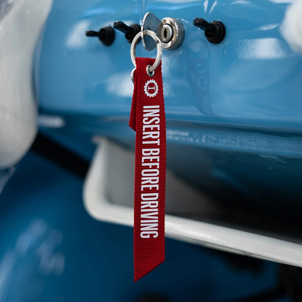 Garage Italia Official Ribbon Keyring