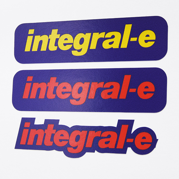 Garage Italia  Official Sticker Set(FIAT PANDA integral-e)