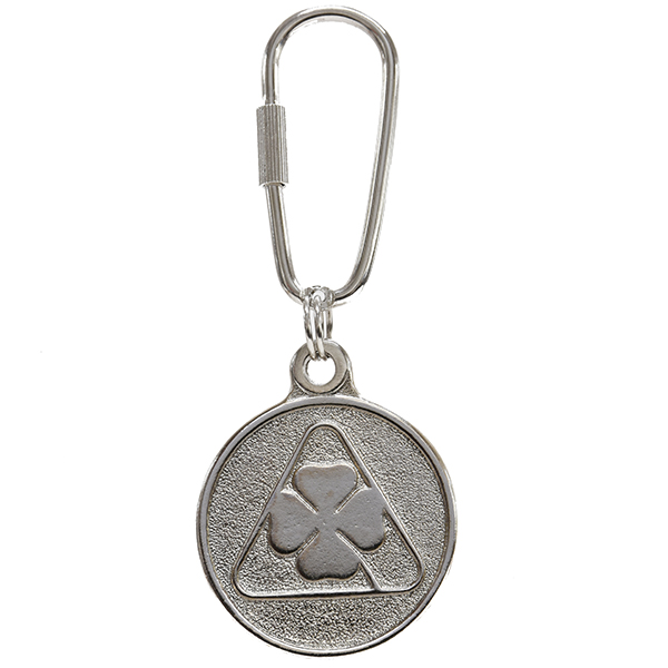 Alfa Romeo Official New Emblem Keyring(Quadrifoglio)