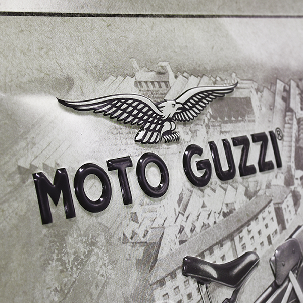 Moto Guzzi 100th Anniversary Metal Bord